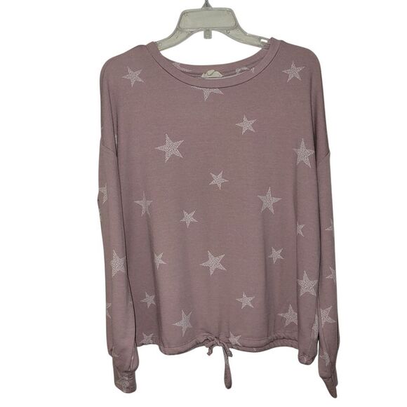 Star Patterned Pink Sweater - Picture 2 of 3